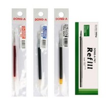 동아연필 [인증전] 동아 유노크 0.5 0.7 1타12입 중성펜 Gel 젤펜, 12개입, 0-0.7mm - 리필 블루