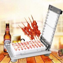 꼬치 꽂이 기계 꼬챙이 고기 매장 케밥 염통 그릴