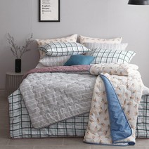 [애끌리아] 로엔K 소프트플란넬 차렵이불 3장세트(170X210)