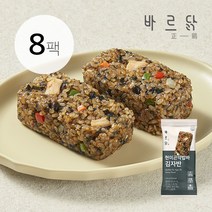 바르닭 현미곤약밥바 김자반, 현미곤약밥바 김자반 8팩