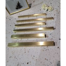 하연 스텐 황동 서진 공예 서예 누름쇠 막대 각봉 베이킹, 195mm