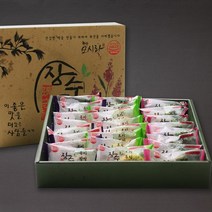 [예손연우] 충남 서천 장수록 모찌 두텁떡 선물세트 1.2kg, 중