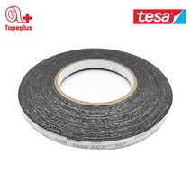 tesa 7282 아크릴폼양면테이프 검정색 0.6T 16M롤, 15mm