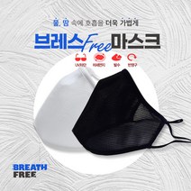 미세먼지 방수 스포츠용 시원한 쿨소재 빨아쓰는 숨쉬는 마스크, L사이즈, 흰색