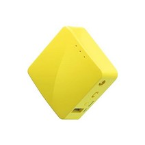 GL.iNet GL-MT300N-V2(망고) 휴대용 미니 여행 무선 포켓 VPN 라우터 - WiFi 라우터/액세스 포인트/익스텐더/WDS OpenWrt 이더넷 포트 2개 OpenV