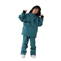 주니어스키바지 Children's Ski Jacket Pants Trousers Warm Waterproof Boys Girls Outdoor Snowboard, 03 파란_05 L