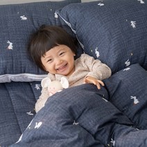 초등학생이불 진드기차단 사계절 어린이 차렵이불 고양이 강아지 털안붙는이불