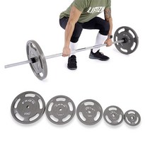 경량 6홀 주물원판 20kg I 바벨원판 경량원판, 단품