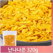 푸들 추억의과자 난나나콘 320g 벌크 옛날과자 주전부리 (7466488), 기본