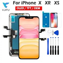 오리지널 휴대폰 OLED LCD 디스플레이 용 10 X XR XS 맥스 11 프로용 스크린 교체 인셀 3D 터치 디지타이저 어셈블리 화소 불량 없음, [14] XS
