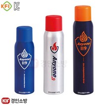 애니원119 스프레이식 차량용소화기 휴대용 간이소화기450g, 소형(390g)