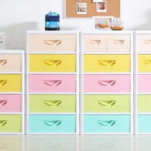 (무료배송)어린이집 교구장난감 보관 5단 수납장(9색) 거실 소품 아파트 옷, 카멜레온 화이트 5단