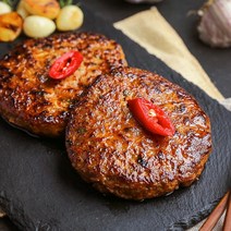 맛군 전주 육즙 가득한 수제 떡갈비 5종세트 총 600g(각 120g), 5종세트(순한맛+매운맛+비트맛+카레맛+새싹보리맛)