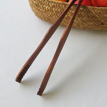 [P1D] 샐러드나 과일을 잡기 편리한 로즈우드 샐러드 집게 / 집게 우드집게 샐러드집게 나무집게 디저트집게 ( P1D / 991247EA ), 본상품선택