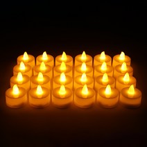 파티마트 오래가는 LED초, 24입