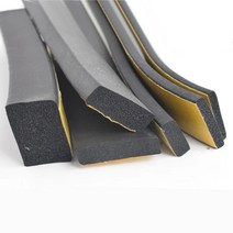 Rubber Self Adhesive Sponge Seal Strip Width10-30mm Thick 2-20mm Single Sided EVA Black Hardware Win, [20] 15mm x 20mm x 2m