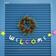 MDG6716 부직포가랜드_웰컴nonwoven_fabric_garland_welcome