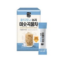녹차원 올리고당 넣은 16곡 미숫곡물차 6스틱 명절 부모님 선물 탕비실 회사 체중조절 손님접대, 7개
