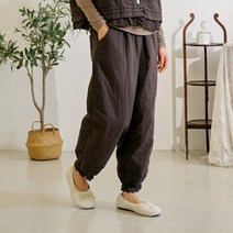 핀턱 미니포켓 본딩 팬츠