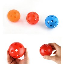 유아체육 실내하키 플로우볼 펀맥스하드공 6p 촉각볼 돌봄센터 오감발달, 7cm