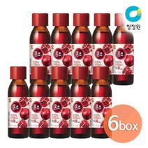 청정원 홍초 석류 미니 50mlx10개 x 6개, 없음, 50ml