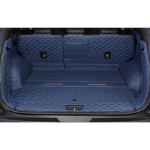 바닥 보양재 보양제 보온재 비닐 보양지현대 투싼 NX4 2021 자동차 뒷 트렁크 매트 플로어 부츠 카고 라이, 01 blue 1set_01 LHD