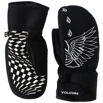 Volcom 남성용 Nyle 단열 파이프 및 파크 겨울 스노우보드 스키 장갑 Art S3