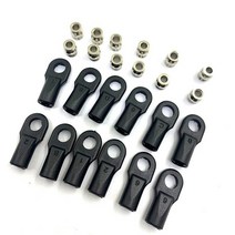 12Pcs 5347 로드 엔드 볼 조인트 일반 트롤리 세트 1/10 Traxxas E-REVO REVO SUMMIT, [01] white