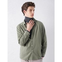 로가디스 로가디스 라이트 그린 코튼 하운드 투스 셔츠 RY1864P30L