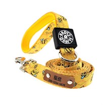 [앤디스크래프츠] 반려견 네임택 리드줄, 꿀벌과의산책