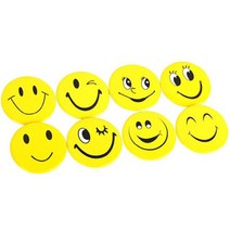 코볼 40P 스마일뺏지 3cm 4.5cm 뺏지 뱃지 브로치 와펜 스마일뱃지 스마일핀 스마일브로치 스마일와펜 버튼뱃지 배지 악세사리뺏지
