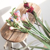 발리후리지아가지o 58cm 조화 꽃 FAIAFT, LT블루