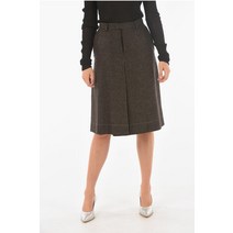 Maison Margiela TARTAN MIDI 스커트 위드 벨트 LOOPS S29MA0493 S53457 144