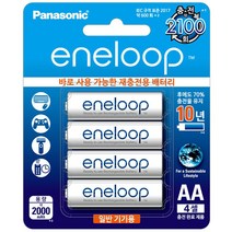 파나소닉 에네루프 AA 충전지, 4개입, 4세트