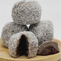 [제이엑스]굳지않는 국내산 흑미찹쌀떡 찹쌀 1.8kg 60g*30알 아침대용떡 간식, 60g, 60개