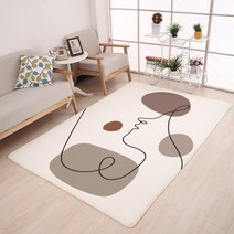 FASEN 거실 카페트 사계절 150X200cm 200X250cm 침실 반려견 러그 먼지없는 카페트