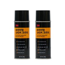 [스티커제거제] 3M 프리미엄 스티커 크리너 295g / 환경친화적 성분으로 향균작용과 세정을 한번에! 스티커 유성펜 테이프 제거제, 2개