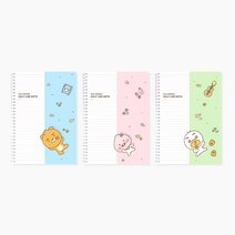 아이콘스 카카오 하프라인 노트, 리틀라이언, 4개