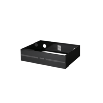 가정용 프리스탠딩용 블랙 판넬 8cm / 15cm 웰치인덕션 공식 정품판매몰, 80mm