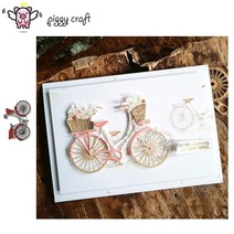 모양 틀 다이컷 piggy craft 금속 절단 금형 자전거 장식 스크랩북 종이 공예 칼 금형 블레이드 펀치 스텐실, f-52