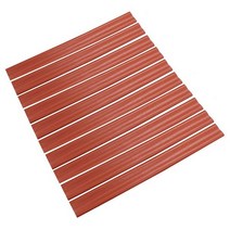 쿠드롱팁 실리콘그립 갈색 10개