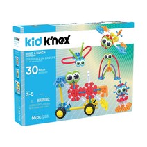 키드 케이넥스 KNEX 빌드 어 번치 빌딩 세트 66피스 STEM 교육 장난감