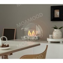 알코올 불멍 벽난로 장식 크리스마스 집들이 선물 불멍 램프, E