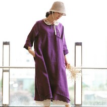 라운드무지원피스