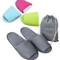 JKMTR 기내용 호텔 일회용 슬리퍼 거실실내화, 블루(26.5cm)