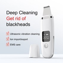 아쿠아필기계 진동 클렌저 워터 필링기 얼굴 각질 제거기 초음파 세정기 세정제 장치 제거 깊은 청소 피부 관리 미용 기기 호환, 01 CP04