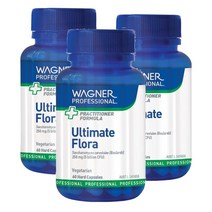 와그너 Wagner Ultimate Flora 얼티메이트 플로라 60캡슐, 3팩