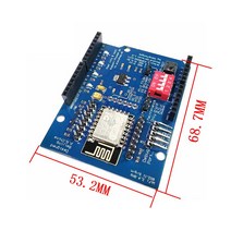 ESP-12E UART 와이파이 원격 제어 무선 실드 개발 보드 아두이노 UNO R3 회로 기판 모듈 ONE ESP8266