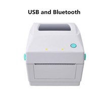 바코드출력기 바코드프린터 바코드기계 끼움라벨제작 케어라벨프린터 XP460B 배송 라벨 메이커 제품 스티커, 02 Bluetooth and USB_02 미국 플러그
