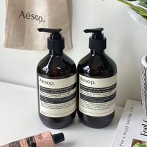 이솝 레저렉션 제라늄리프 린스 프리 핸드워시 500ml, 제라늄리프 린스프리 핸드워시 500ml